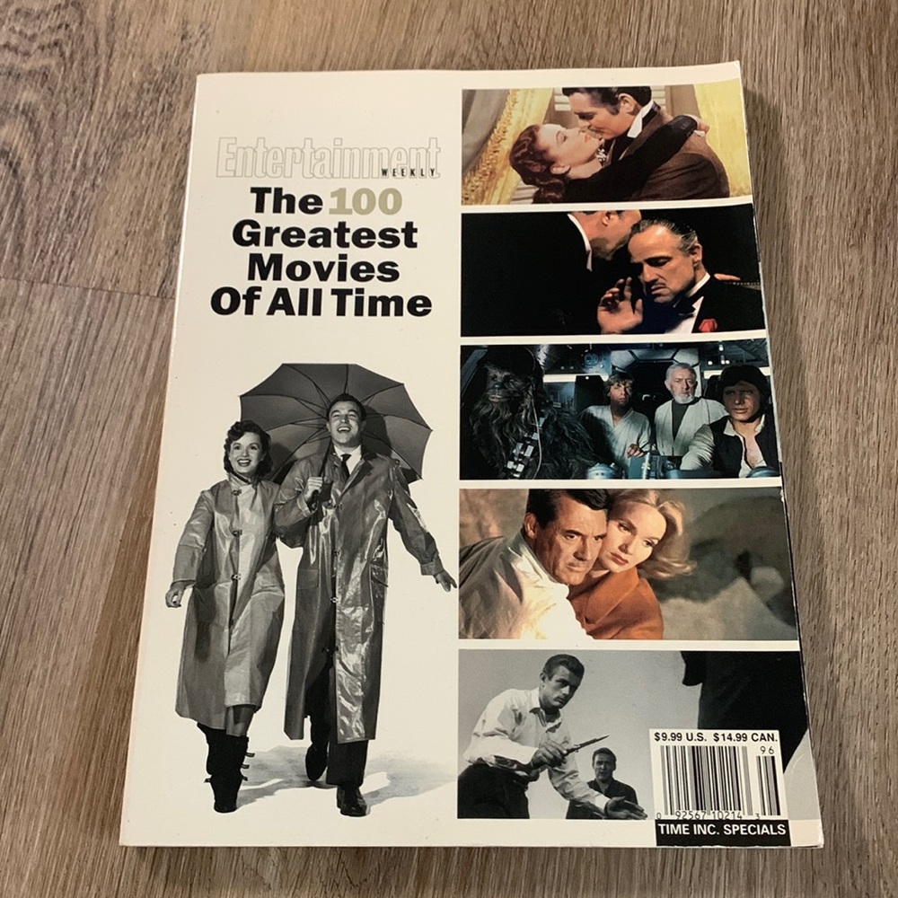 Entertainment Weekly 100 Greatest Movies of all time
